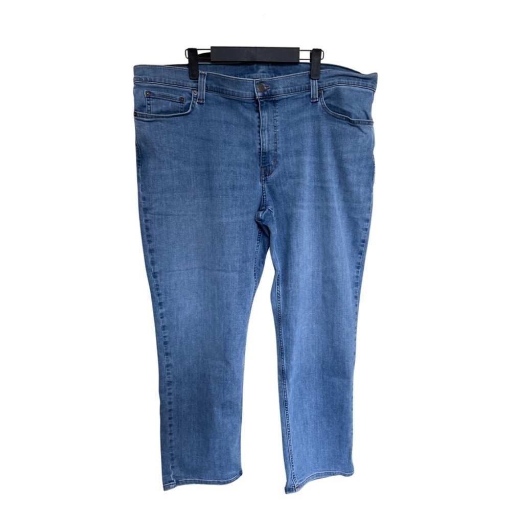 LL Bean Mens Beanflex Standard Fit Jeans | 42” x 29” | blue wash - Picture 2 of 6